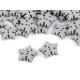 Botón decorativo de madera copo de nieve - Blanco (50 Piezas) Botón decorativo de madera copo de nieve - Blanco (50 Piezas)