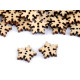 Botón decorativo de madera copo de nieve - Blanco (50 Piezas) Botón decorativo de madera copo de nieve - Blanco (50 Piezas)
