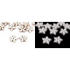 Botón decorativo de madera copo de nieve - Blanco (50 Piezas) Botón decorativo de madera copo de nieve - Blanco (50 Piezas)