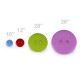 Button mix of colours size 28' - Mix (100 Pieces) Button mix of colours size 28' - Mix (100 Pieces)