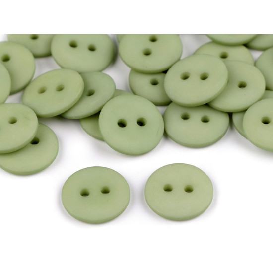 Button size 24' - Frosty green (10 Pieces)