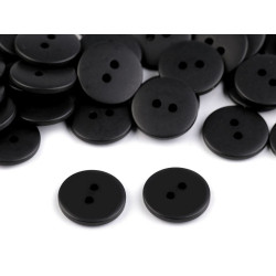 Button size 24' - Black (10 Pieces)