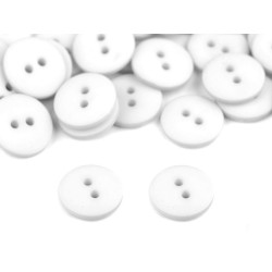 Button size 24' - White (10 Pieces)