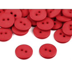 Button size 24' - Red (10 Pieces)