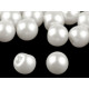 Guzik perełka ø12 mm - Perłowy (10 Sztuki) Guzik perełka ø12 mm - Perłowy (10 Sztuki)
