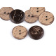 Coconut button double-sided size 24', 28', 32', 36'; 40', 48' - Natural medium (100 Pieces) Coconut button double-sided size 24', 28', 32', 36'; 40', 48' - Natural medium (100 Pieces)