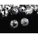 Crystal buttons ø10 mm - Silver (20 Pieces) Crystal buttons ø10 mm - Silver (20 Pieces)