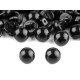 Boutons globes oculaires noirs, 15' - Noir (1000 Pièces)