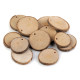 Natural wood tree branch slice / wood circle - Ivory (240 Pieces) Natural wood tree branch slice / wood circle - Ivory (240 Pieces)
