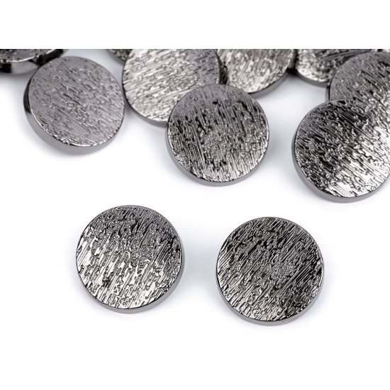 Metal button 28', 36' - Nickel (200 Pieces) Metal button 28', 36' - Nickel (200 Pieces)