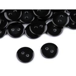 Button size 18' - Black (1000 Pieces)