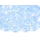 Bouton transparent, taille 16' - Transparent (100 Pièces) Bouton transparent, taille 16' - Transparent (100 Pièces)