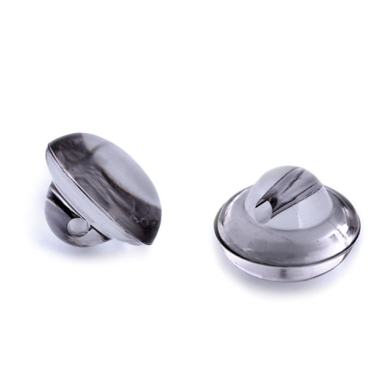 Bouton transparent, taille 16' - Transparent (100 Pièces) Bouton transparent, taille 16' - Transparent (100 Pièces)