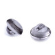 Bouton transparent, taille 16' - Transparent (100 Pièces) Bouton transparent, taille 16' - Transparent (100 Pièces)
