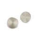 Ampio bottone di design, superficie decorata, dimensioni: 40'; 48'; 52' - Nichel scuro (100 Pezzi)