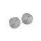 Ampio bottone di design, superficie decorata, dimensioni: 40'; 48'; 52' - Nichel scuro (25 Pezzi)