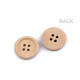Four-hole wooden button, size 32' - Only retail stores (200 Pieces) Four-hole wooden button, size 32' - Only retail stores (200 Pieces)