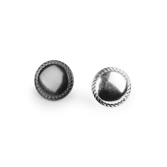Metal button size 20' - Nickel (200 Pieces) Metal button size 20' - Nickel (200 Pieces)