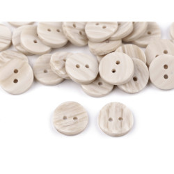 Button size 24', 28', 32' - Ecru (200 Pieces)