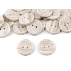 Button size 24', 28', 32' - Ecru (200 Pieces)