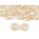 Botón con pespuntes de imitación tamaño 32', 40' - Beige claro (50 Piezas) Botón con pespuntes de imitación tamaño 32', 40' - Beige claro (50 Piezas)