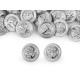Button anchor size 24', 34' - Silver (200 Pieces) Button anchor size 24', 34' - Silver (200 Pieces)