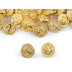 Button anchor size 24', 34' - Silver (200 Pieces) Button anchor size 24', 34' - Silver (200 Pieces)