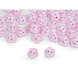 Button flower size 20' - Pale pink (100 Pieces)