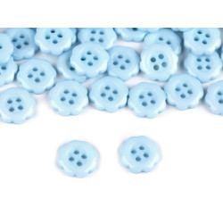 Button flower size 20' - Forget-me-not blue (100 Pieces)