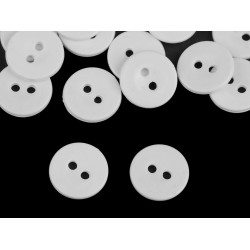 Duvet cover buttons size 24' washing up to 95°c - White (100 Pieces)