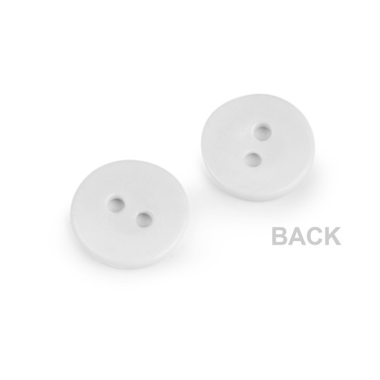Duvet cover buttons size 24' washing up to 95°c - White (100 Pieces) Duvet cover buttons size 24' washing up to 95°c - White (100 Pieces)