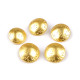 Metal button finely hammered size 24'; 30'; 38' - Nickel (5 Pieces) Metal button finely hammered size 24'; 30'; 38' - Nickel (5 Pieces)