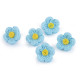 Button 3d imitation crochet flower size 28' - Light violet (5 Pieces) Button 3d imitation crochet flower size 28' - Light violet (5 Pieces)