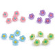 Button 3d imitation crochet flower size 28' - Light violet (5 Pieces) Button 3d imitation crochet flower size 28' - Light violet (5 Pieces)