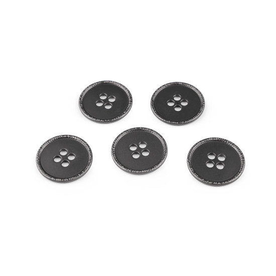 Metal button size 34', 40' - Nickel (5 Pieces) Metal button size 34', 40' - Nickel (5 Pieces)