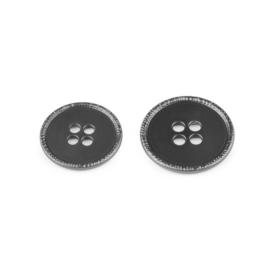 Metal button size 34', 40' - Nickel (5 Pieces) Metal button size 34', 40' - Nickel (5 Pieces)