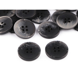 Button size 24', 28', 36', 40' - Black (100 Pieces)