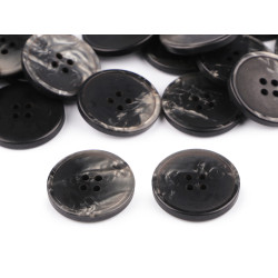 Button size 24', 28', 36', 40' - Black (100 Pieces)