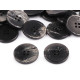 Button size 24', 28', 36', 40' - Black (20 Pieces)