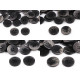 Button size 24', 28', 36', 40' - Black (20 Pieces)