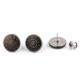 Jeans button, detachable size 32" - Vintage brass (2 Pieces) Jeans button, detachable size 32" - Vintage brass (2 Pieces)