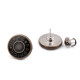 Jeans button, detachable size 32" - Vintage brass (2 Pieces) Jeans button, detachable size 32" - Vintage brass (2 Pieces)