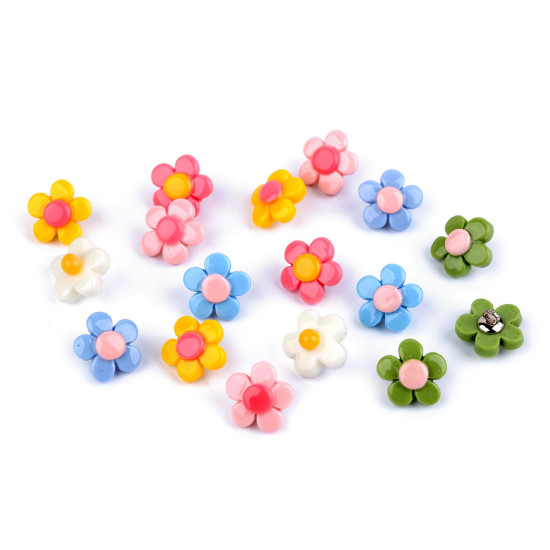 Button flower size 22' - Blue light (100 Pieces) Button flower size 22' - Blue light (100 Pieces)