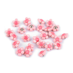 Button flower size 22' - Light pink (100 Pieces)