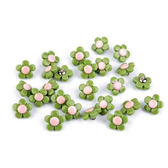 Button flower size 22' - Blue light (100 Pieces) Button flower size 22' - Blue light (100 Pieces)