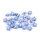 Button flower size 22' - Blue light (100 Pieces) Button flower size 22' - Blue light (100 Pieces)