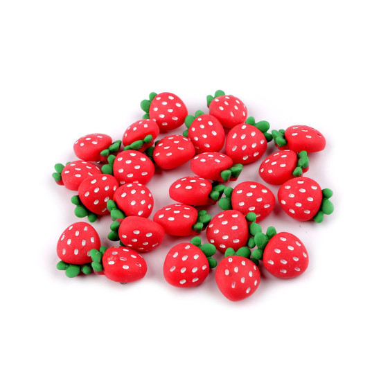 Botón 3d, fresa, tamaño 34' - Rojo (100 Piezas) Botón 3d, fresa, tamaño 34' - Rojo (100 Piezas)