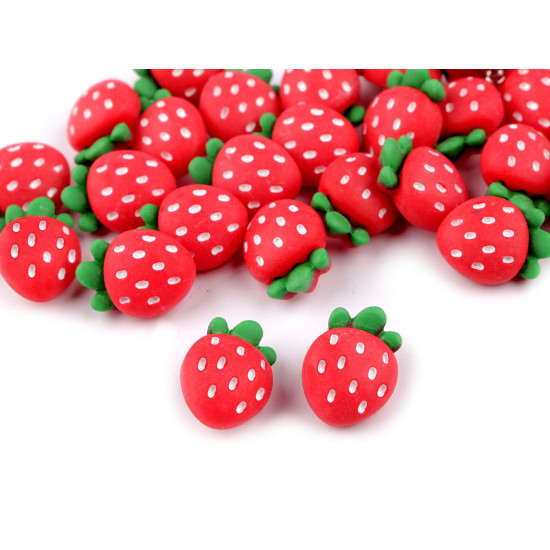 Botón 3d, fresa, tamaño 34' - Rojo (100 Piezas) Botón 3d, fresa, tamaño 34' - Rojo (100 Piezas)