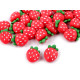 Botón 3d, fresa, tamaño 34' - Rojo (100 Piezas) Botón 3d, fresa, tamaño 34' - Rojo (100 Piezas)