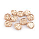 Metal button, pressed look, size 32', 36' - Gold lt. (10 Pieces) Metal button, pressed look, size 32', 36' - Gold lt. (10 Pieces)